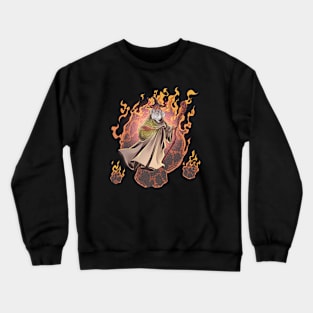 Fireball Wizard Crewneck Sweatshirt